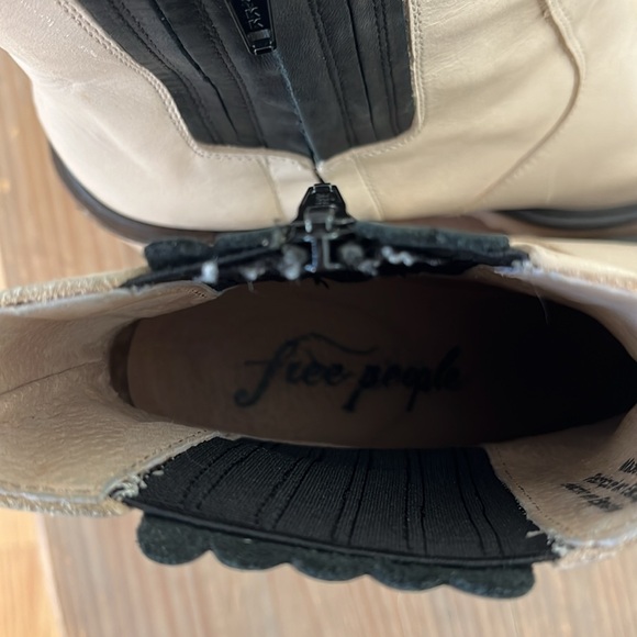 FREE PEOPLE Heeled Ankle Booties - Picture 3 of 4